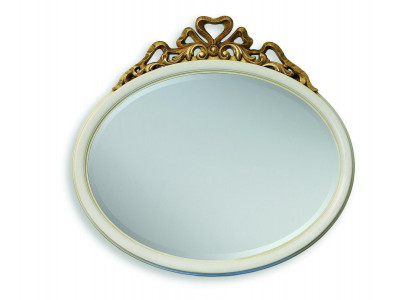 Hall mirror mirror wall mirror bathroom round wood wall decoration little mirror baroque