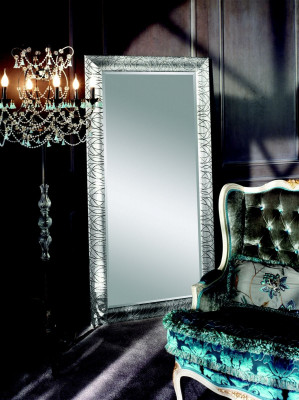 Mirror wall mirror designed hallway living room bathroom wood glass design SP7690 hanging