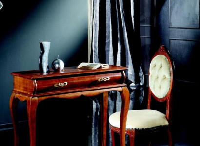 Design furniture console table brown furniture style baroque wood Italian furniture new