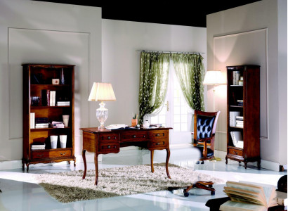 Italian classical wooden furniture luxury desk office furniture style