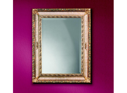 Classic wall mirror, wooden frame, mirror, furniture 94x184 design, baroque, rococo, new.