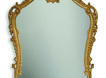 Mirror Wall Mirror Baroque Rococo Hallway Living Room Bathroom Wood Glass Design SP7560