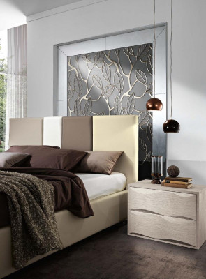 Bed double bed bed frames bed frame beds double luxury wood design leather