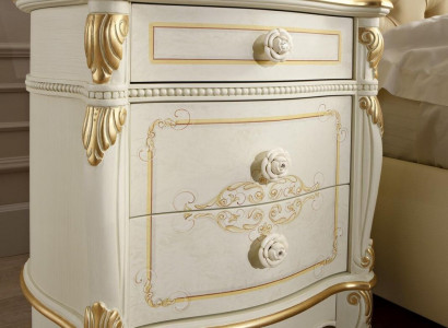 Nightstand Furniture Solid New Italian Console Design Side Tables