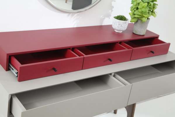 Console table dressing table console mirror table bedroom set 2-piece