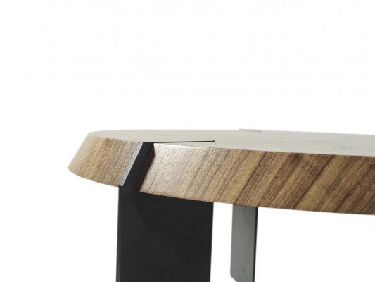 Coffee table, side table, designer table, round, brown, living room table, new