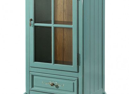 Classic display cabinet living room display cabinets display cabinets American green furniture