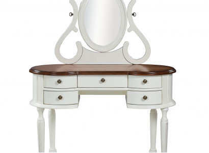 Dresser vanity table with wall mirror hairdresser console tables bedroom table