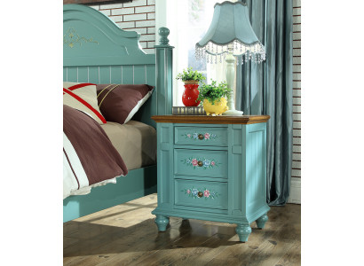 Classic nightstands made of real wood bedroom console table side tables