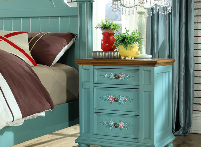 Classic nightstands made of real wood bedroom console table side tables