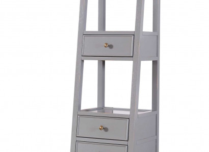 Regal Bookshelf Solid Wood Natural Handmade Storage Shelves Office Display Cabinet