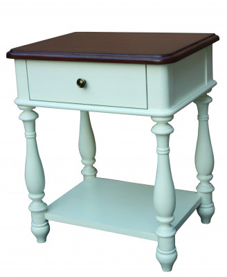 Classic wooden bedside tables bedroom country-style furniture side tables