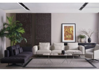 Sofa set 4 3 1 fabric designer 2x coffee table sofa couch upholstery 5 pcs.