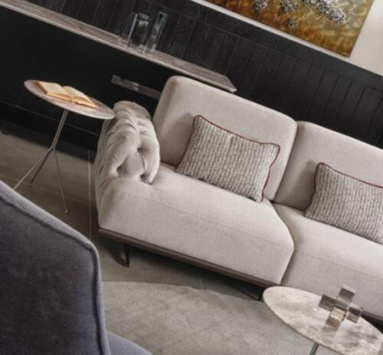 Corner sofa set 2x coffee table corner ensemble table living landscape L shape furniture