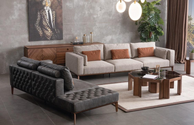 Living room sofa set 4+3 design sofa upholstery modern new luxury