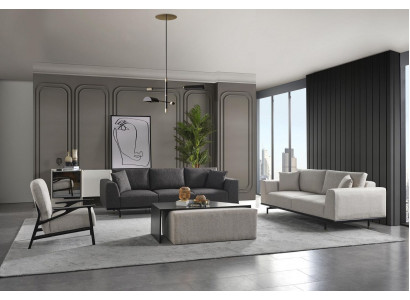 Sofa set 431 stool coffee table seating living room design new 5-piece set
