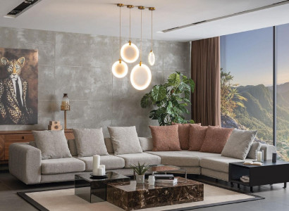 Living area sofa corner sofa design furniture couch L-shape new style modern