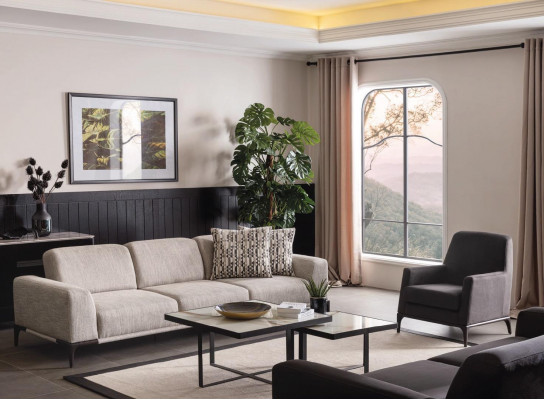 Living room sofa 4-seater design style furniture modern sofas elegant