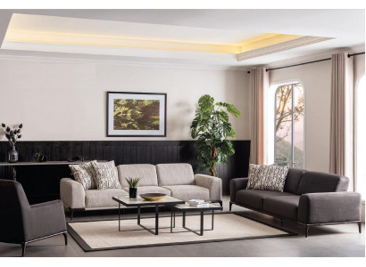 Living room sofa set 4 3 1 seater set fabric sofa armchair luxury