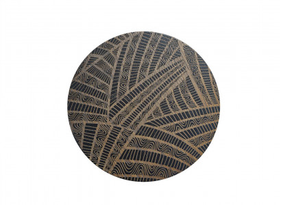 Round coffee table side table living room table Italian style side table