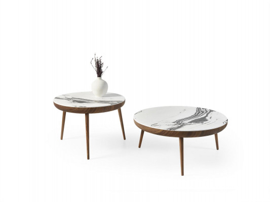 Round Design Coffee Table Modern Side Tables Round Table Luxury Furniture
