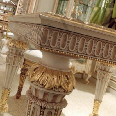 Furniture Set Group Table + 4 Chair Set 5-piece Dining Table Suite Dining Room