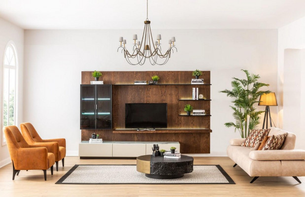 Luxury wall unit cabinet shelf living room display cabinet wall units wood design