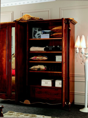 Wardrobe living room cabinets style furniture wood Italian furniture