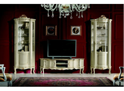 Design Set 3-piece living room set with 2x Display Cabinet Italian Luxury Furniture Baroque Style