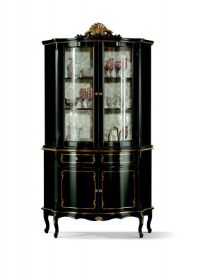 Italian Design Luxury Wood Furniture Baroque Style Cabinet Display Cabinet Living Room New