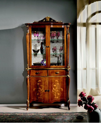 Furniture, classic style display cabinet, living room cabinets, luxury design, Italian furniture, new.