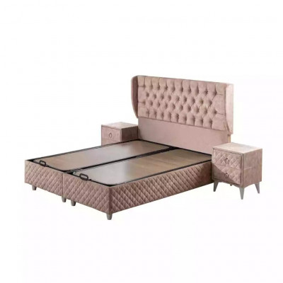 Beds hotel bed 160x200cm incl. mattress bed frame design soft bed