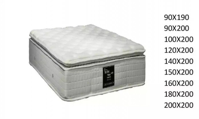 High-quality hotel king-size mattress 25cm extra thick mattress 200x200cm