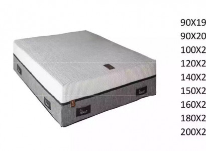 High-quality hotel king-size mattress 25cm extra thick mattress 160x200cm