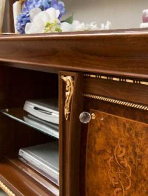 TV stand cabinet luxury living room wall unit living room line new set showcase wood furniture