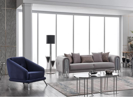 Design Furniture Living Room Set Sofa Suite 3+1 Furniture Set Couch Upholstery Suite