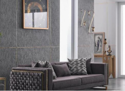 Luxury Three-Seater Couch Upholstered Furniture Sofa 3-Seater Living Room 245cm