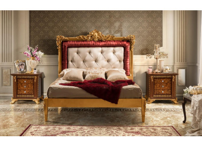 Bed Bedroom Set Design Luxury Beds New Baroque Furniture 2x Nightstand 3-piece.