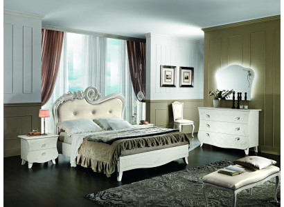 Complete set bed, nightstand, dresser new design bedroom 5-piece bedroom