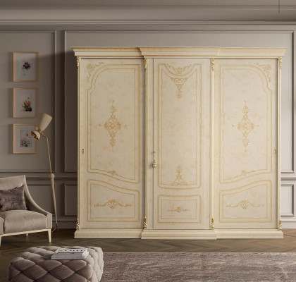 Luxury wardrobe closet style furniture classic bedroom wardrobes wood