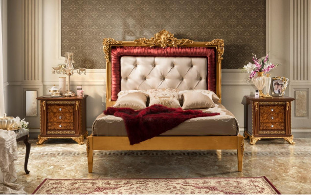 Double bed frame hotel design upholstery new luxury bed bedroom beds