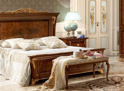 Luxury Group Set New Bed 2x Nightstand 3-piece Bedroom Set