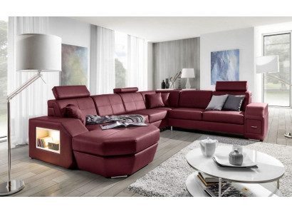 Noble design upholstered corner sofa suite living landscape sofas couches seat