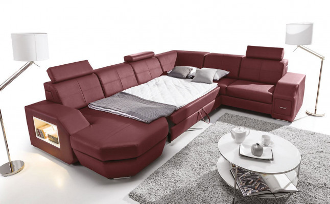 Noble design upholstered corner sofa suite living landscape sofas couches seat