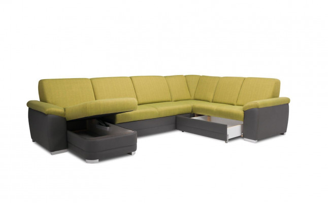 Corner sofa living area sofa couch upholstery corner set U shape fabric sofas new