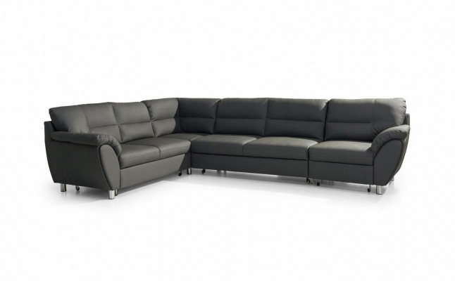 Living landscape sofa bed U-shaped fabric textile sofa couch upholstered corner