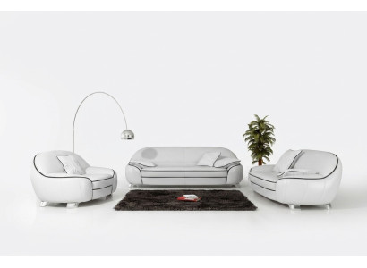 Leather sofa couch sofa set 3+2+1 seater suite design modern sofa F3013