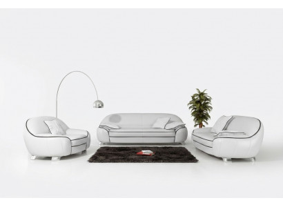 Leather sofa couch sofa set 3+2+1 seater suite design modern sofa F3013