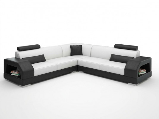 Leather sofa couch living landscape corner sofa corner ensemble design modern sofa G8001B