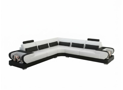 Leather sofa couch living area corner sofa corner set design modern sofa G8003B
